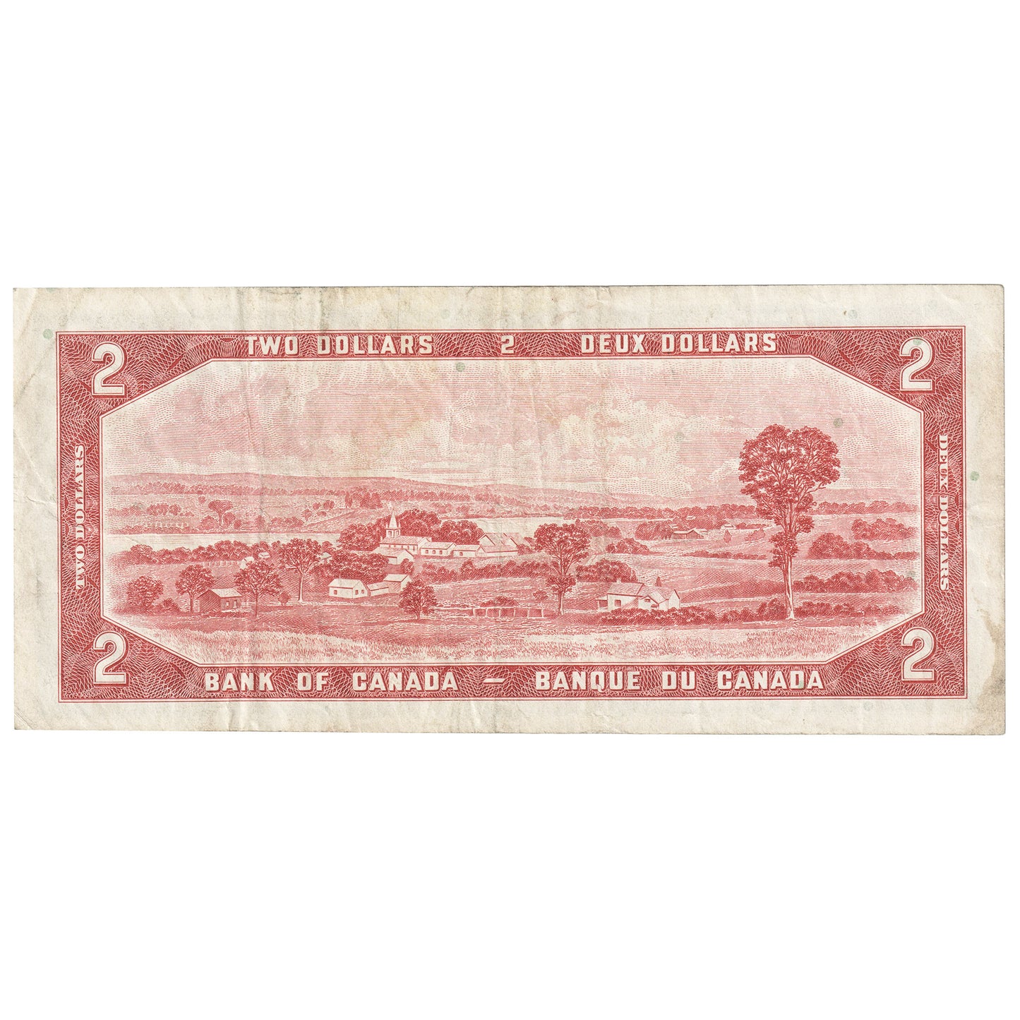 BC-38d 1954 Canada $2 Lawson-Bouey, N/G, VF