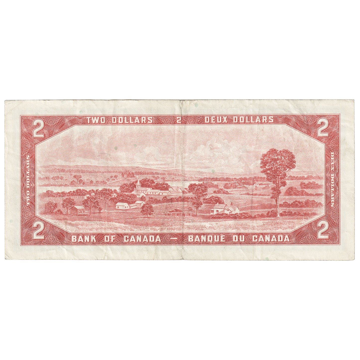 BC-38d 1954 Canada $2 Lawson-Bouey, O/G, Very Fine (VF20)