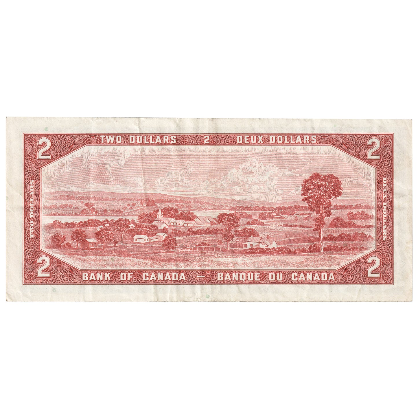 BC-38d 1954 Canada $2 Lawson-Bouey, S/G, Very Fine (VF20)