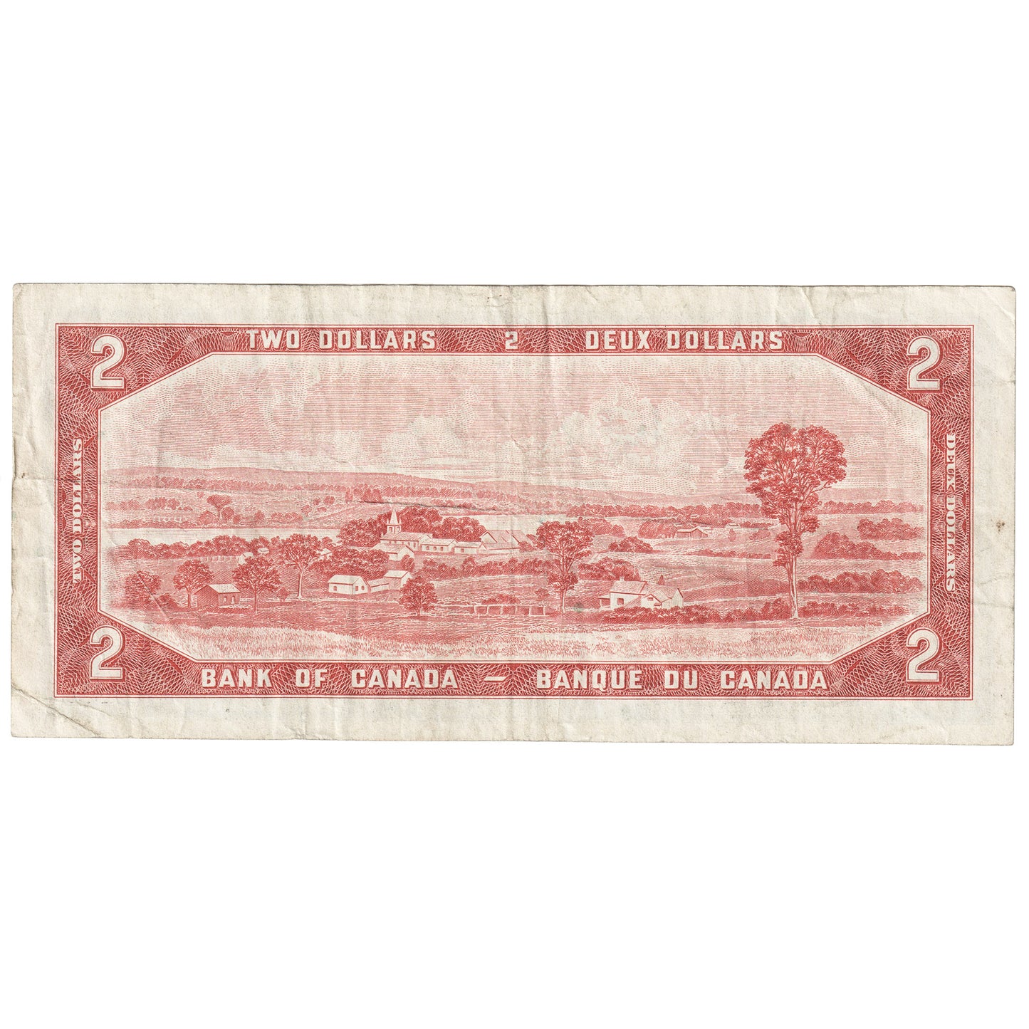 BC-38d 1954 Canada $2 Lawson-Bouey, T/G, VF