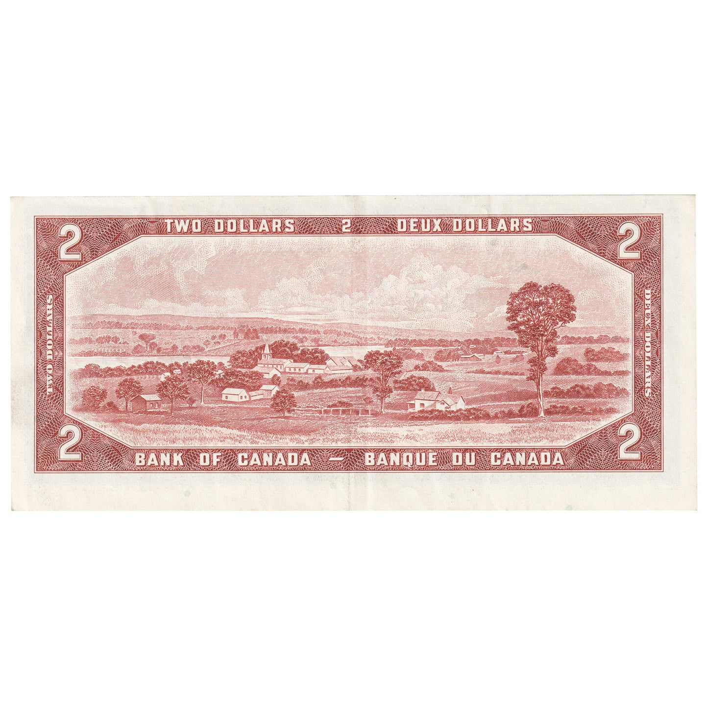 BC-38dA 1954 Canada $2 Lawson-Bouey, *K/G, EF
