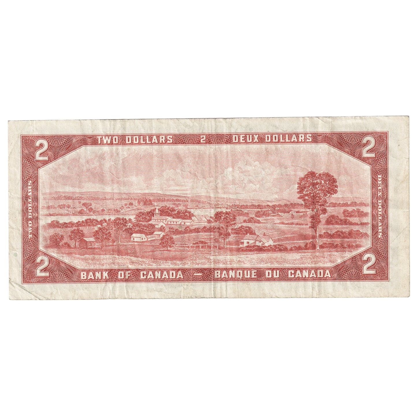 BC-38dA 1954 Canada $2 Lawson-Bouey, *K/G, F-VF