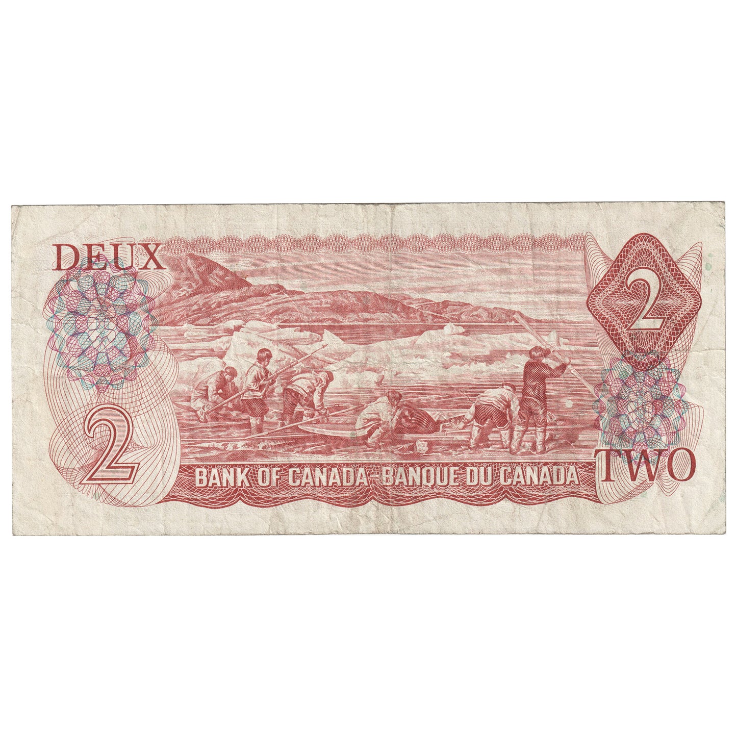 BC-47aA 1974 Canada $2 Lawson-Bouey, *BC Below 0.5M, Circulated