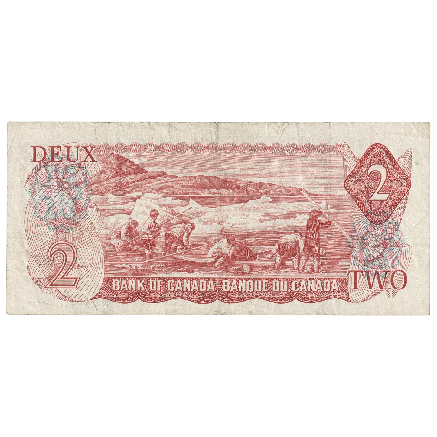 BC-47aA 1974 Canada $2 Lawson-Bouey, *BX, Circulated