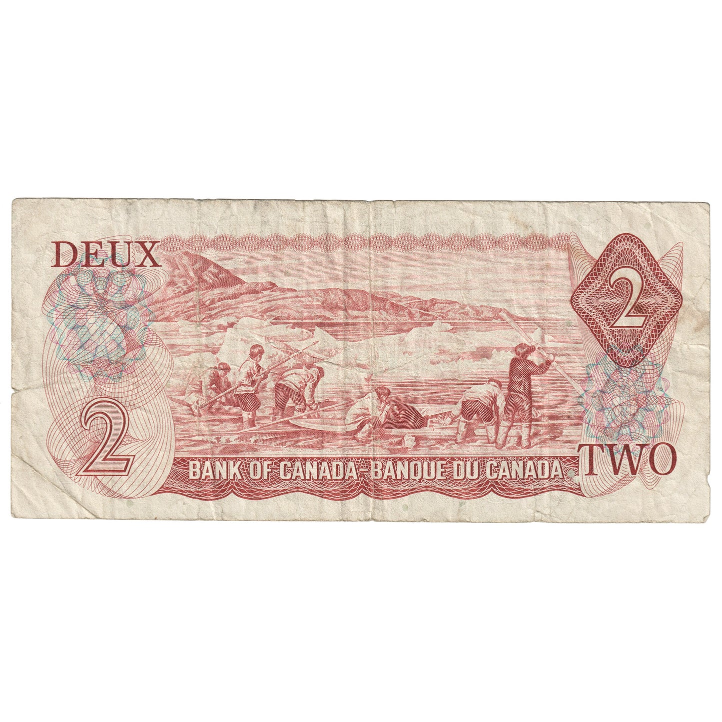 BC-47aA 1974 Canada $2 Lawson-Bouey, *UG, Circulated
