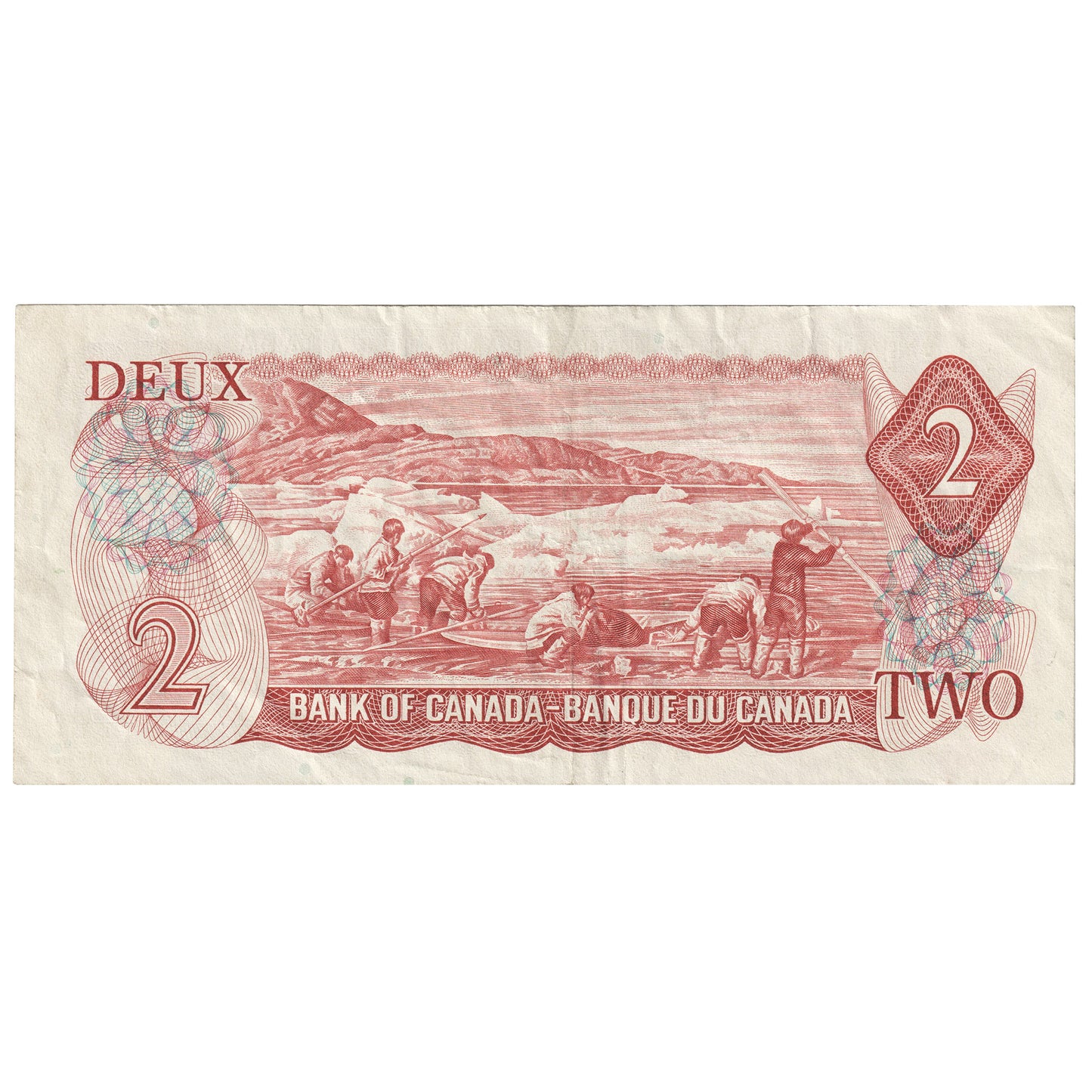 BC-47aA-i 1974 Canada $2 Lawson-Bouey, ABX, VF