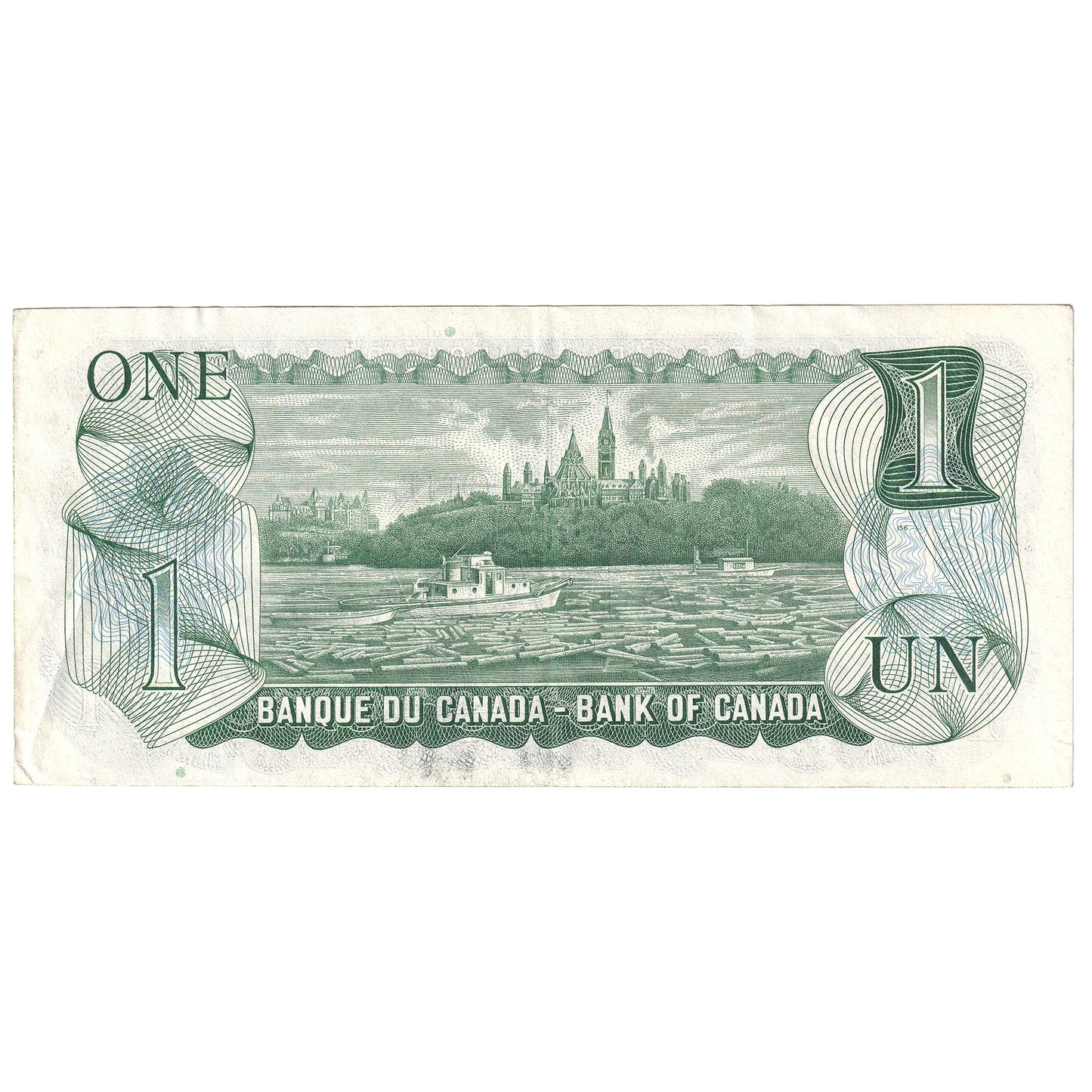 BC-46aA 1973 Canada $1 Lawson-Bouey, *GU, EF