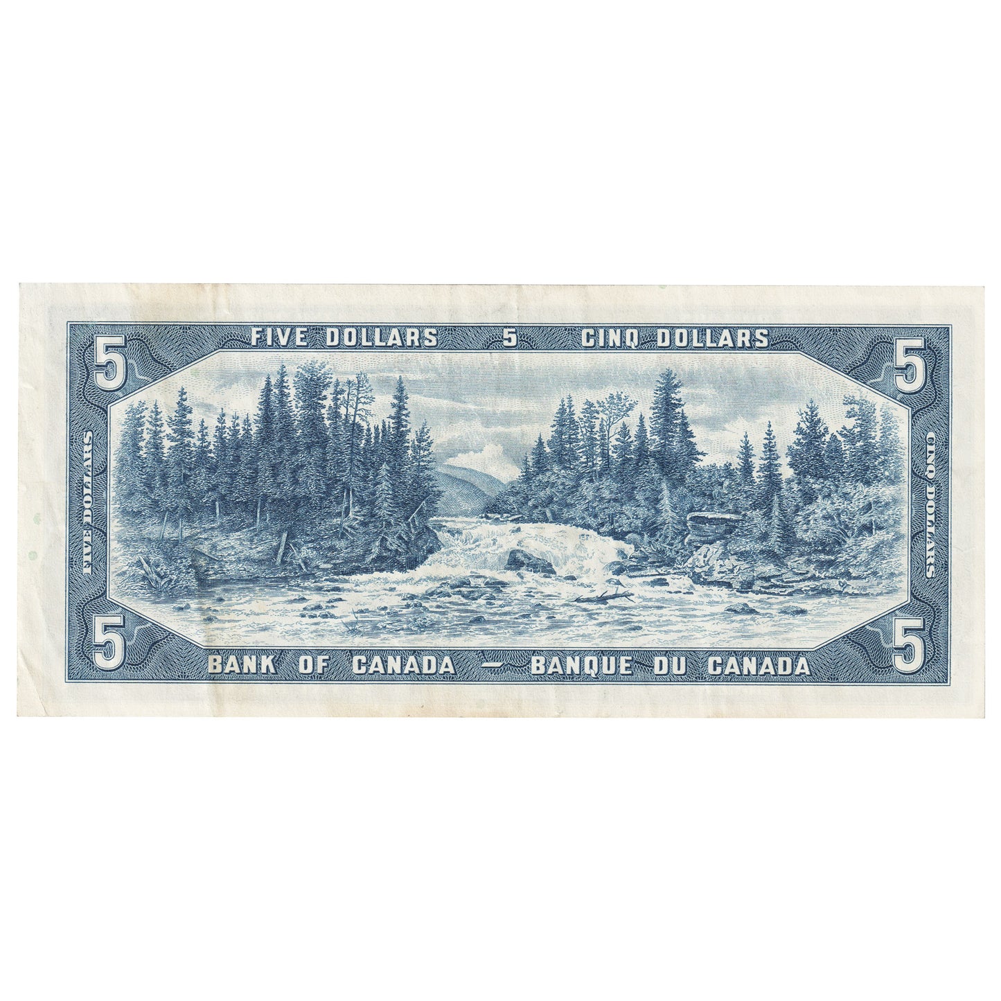 BC-39bA 1954 Canada $5 Beattie-Rasminsky, *L/S, VF-EF (VF30)