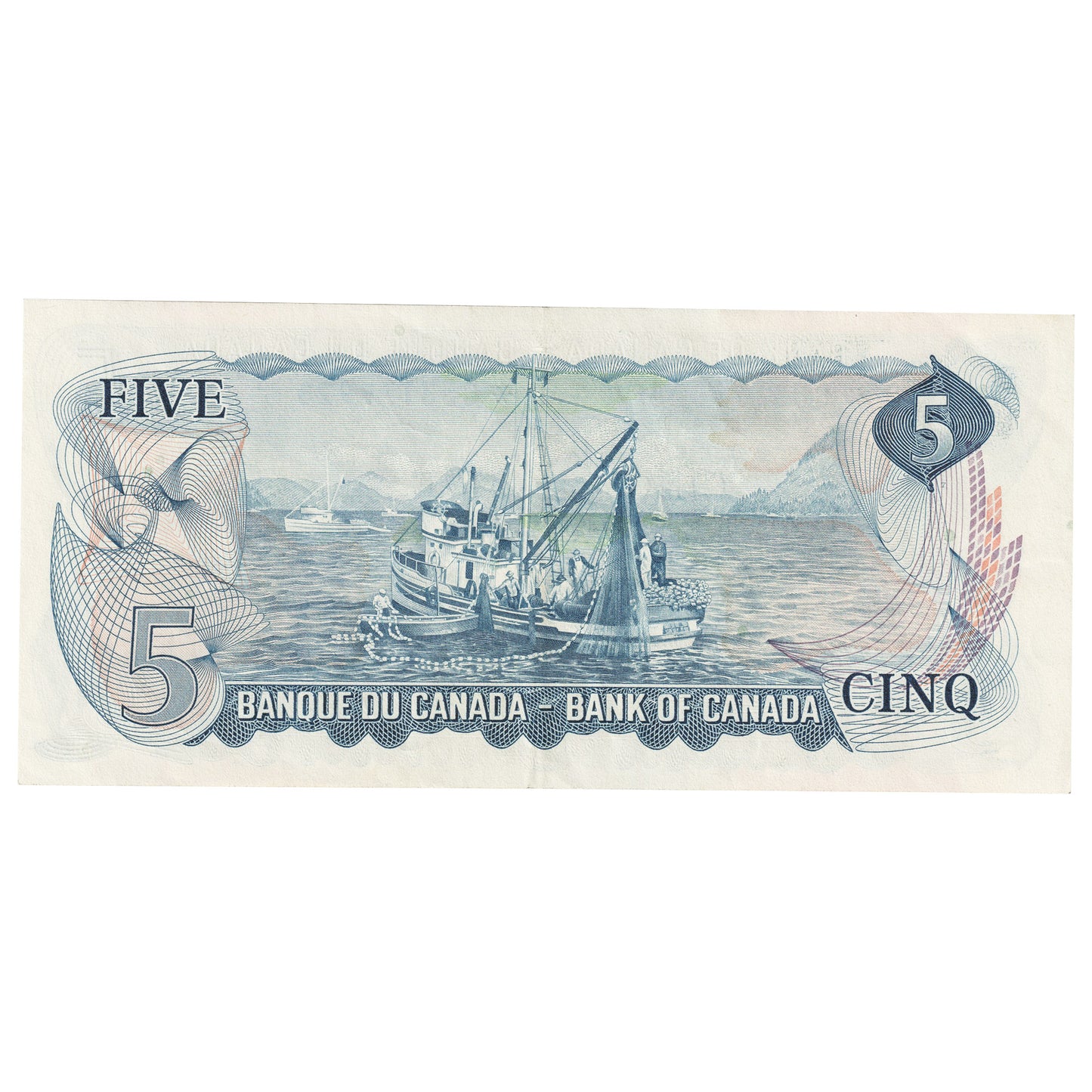 BC-48aA 1972 Canada $5 Bouey-Rasminsky, *CD, EF-AU (EF45)
