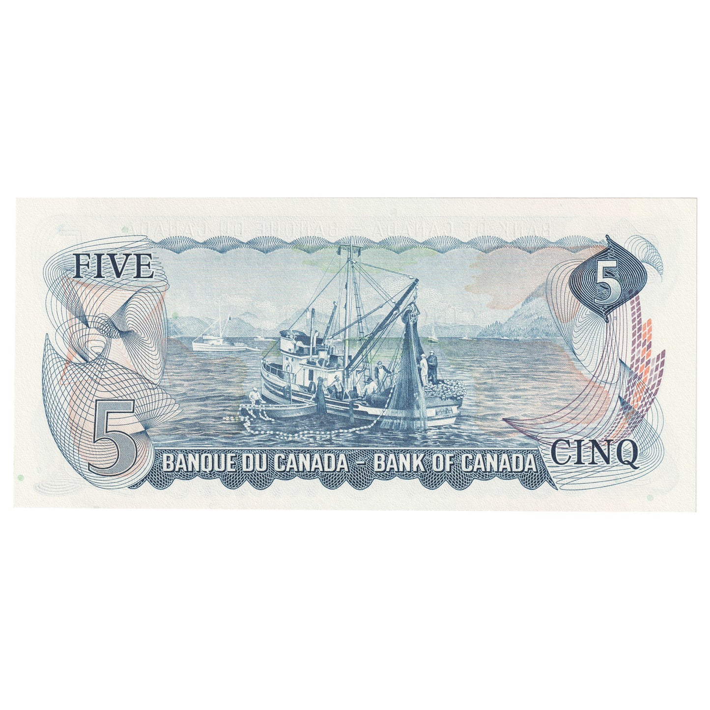 BC-48b 1972 Canada $5 Lawson-Bouey, CW, Choice Uncirculated (CUNC63)