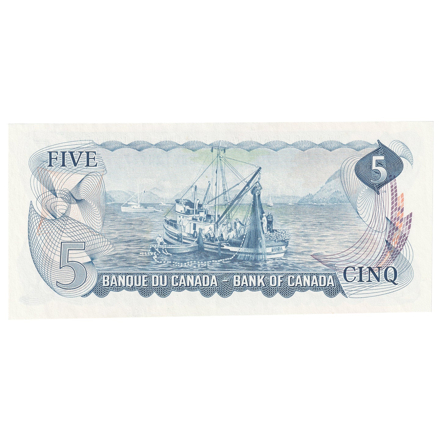BC-48b 1972 Canada $5 Lawson-Bouey, SB, EF-AU (EF45)