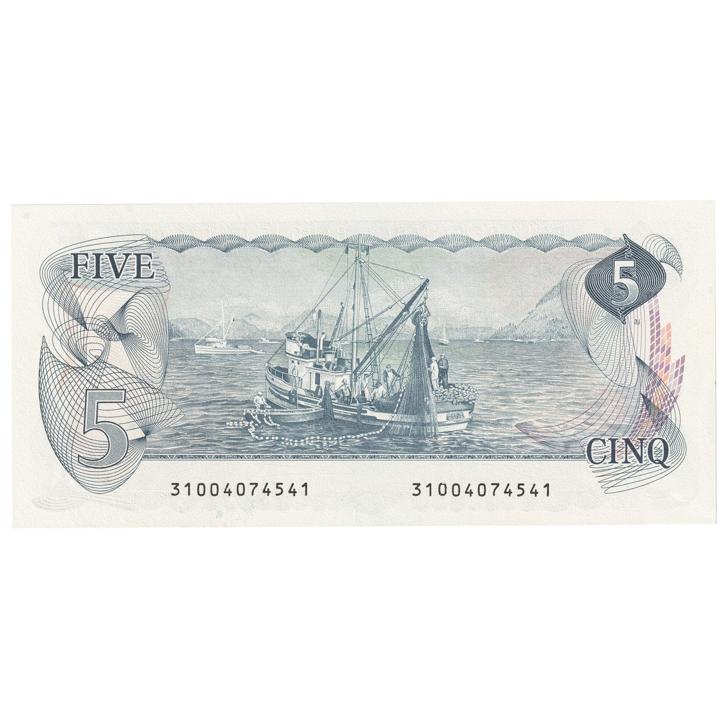 BC-53bA 1979 Canada $5 Crow-Bouey, 310, UNC