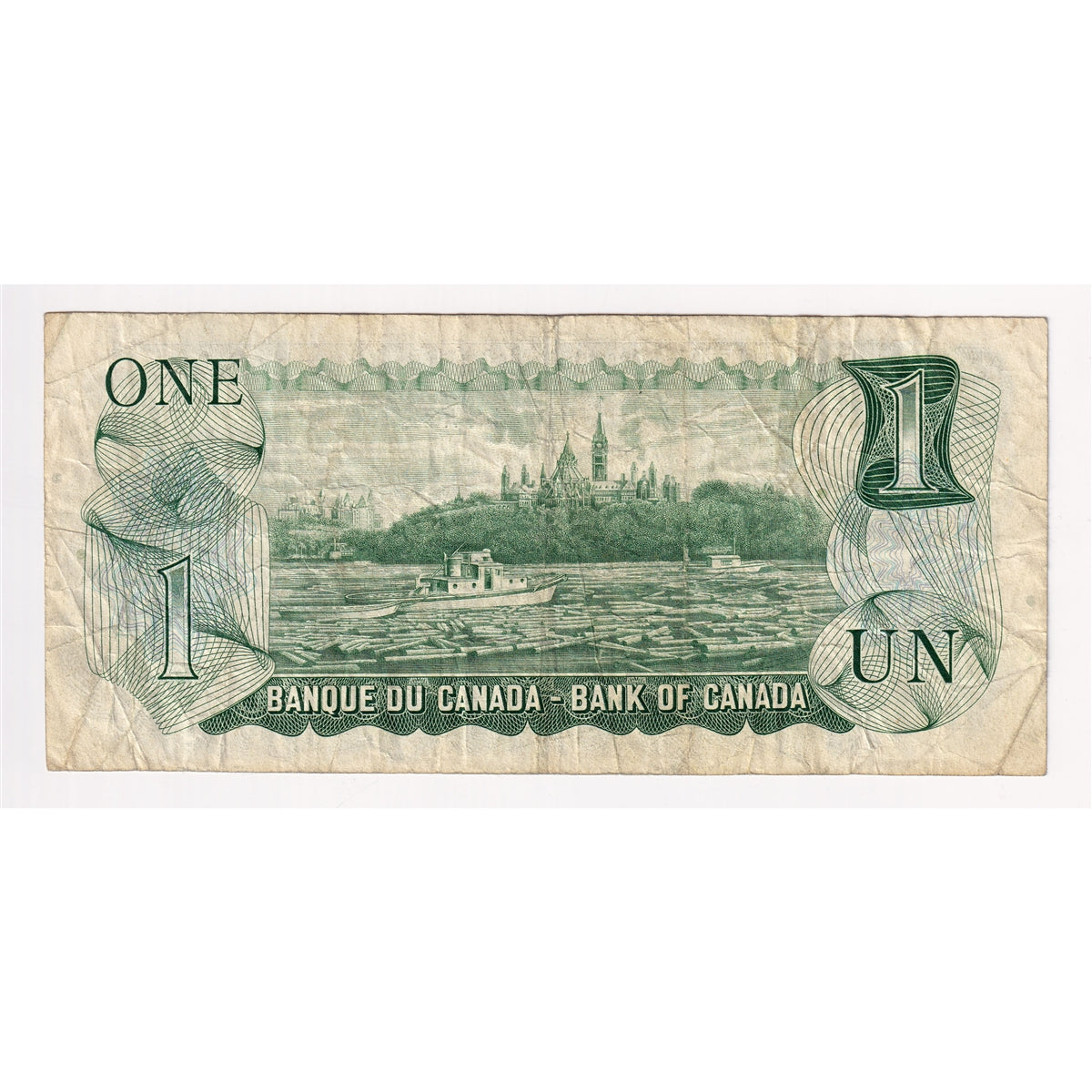 BC-46aA 1973 Canada $1 Lawson-Bouey, *IA, Fine (F12)
