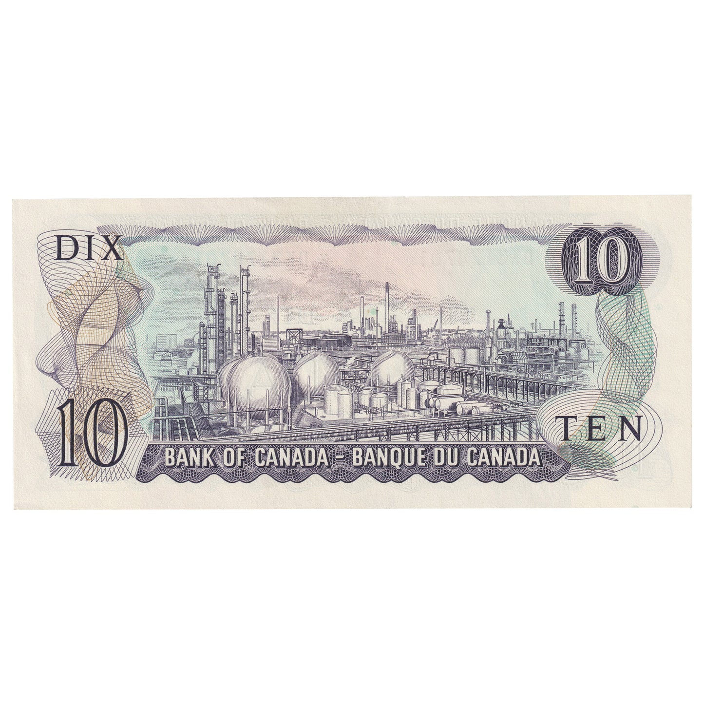 Bc-49bA 1971 Canada $10 Bouey-Rasminsky, *DK, Uncirculated (MS60)