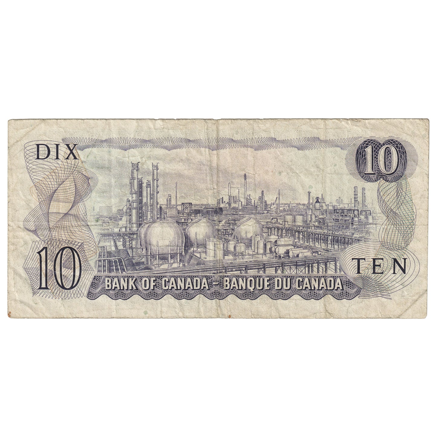 BC-49cA 1971 Canada $10 Lawson-Bouey, *VJ, F