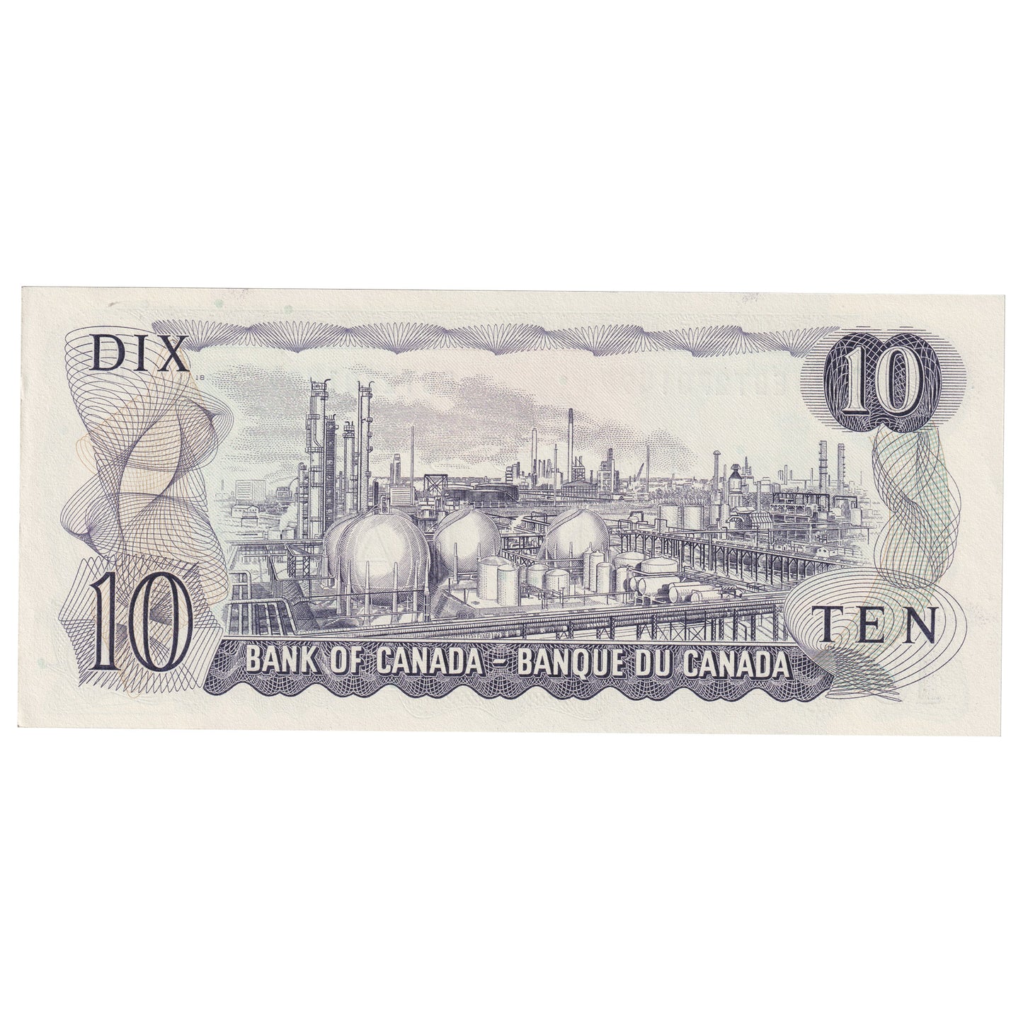BC-49c-i 1971 Canada $10 Lawson-Bouey, EDT, AU-UNC (AU55)