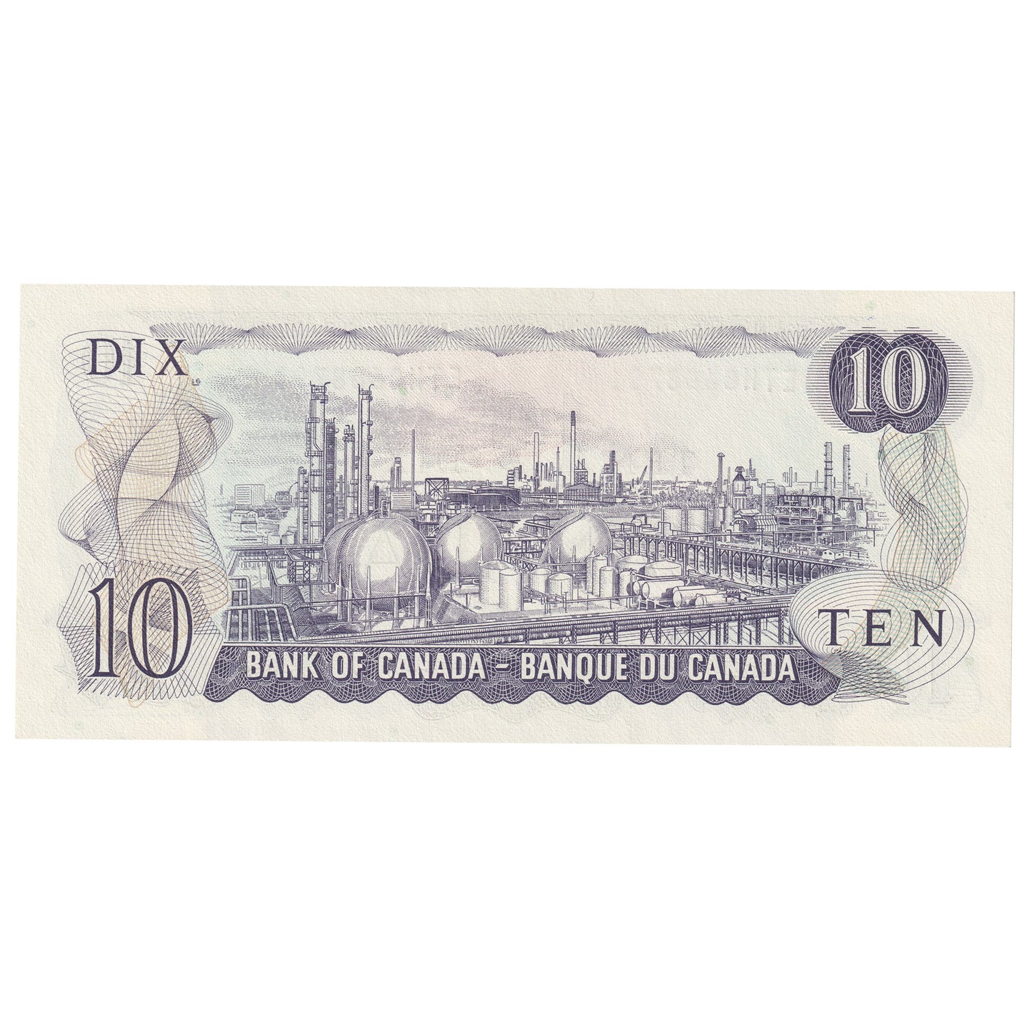 BC-49d 1971 Canada $10 Crow-Bouey, ETH, UNC