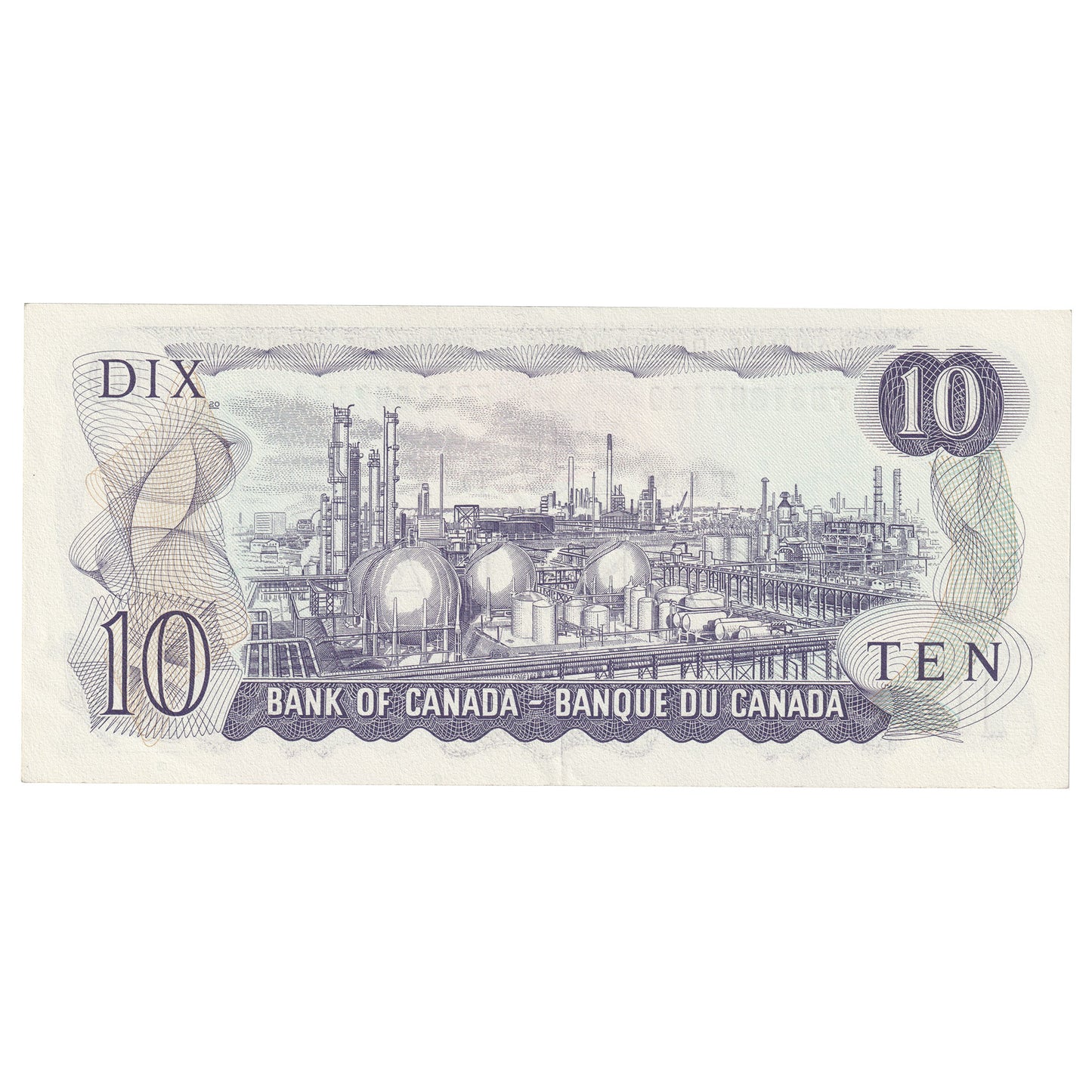 BC-49e 1971 Canada $10 Thiessen-Crow, FDS, AU-UNC (AU55)