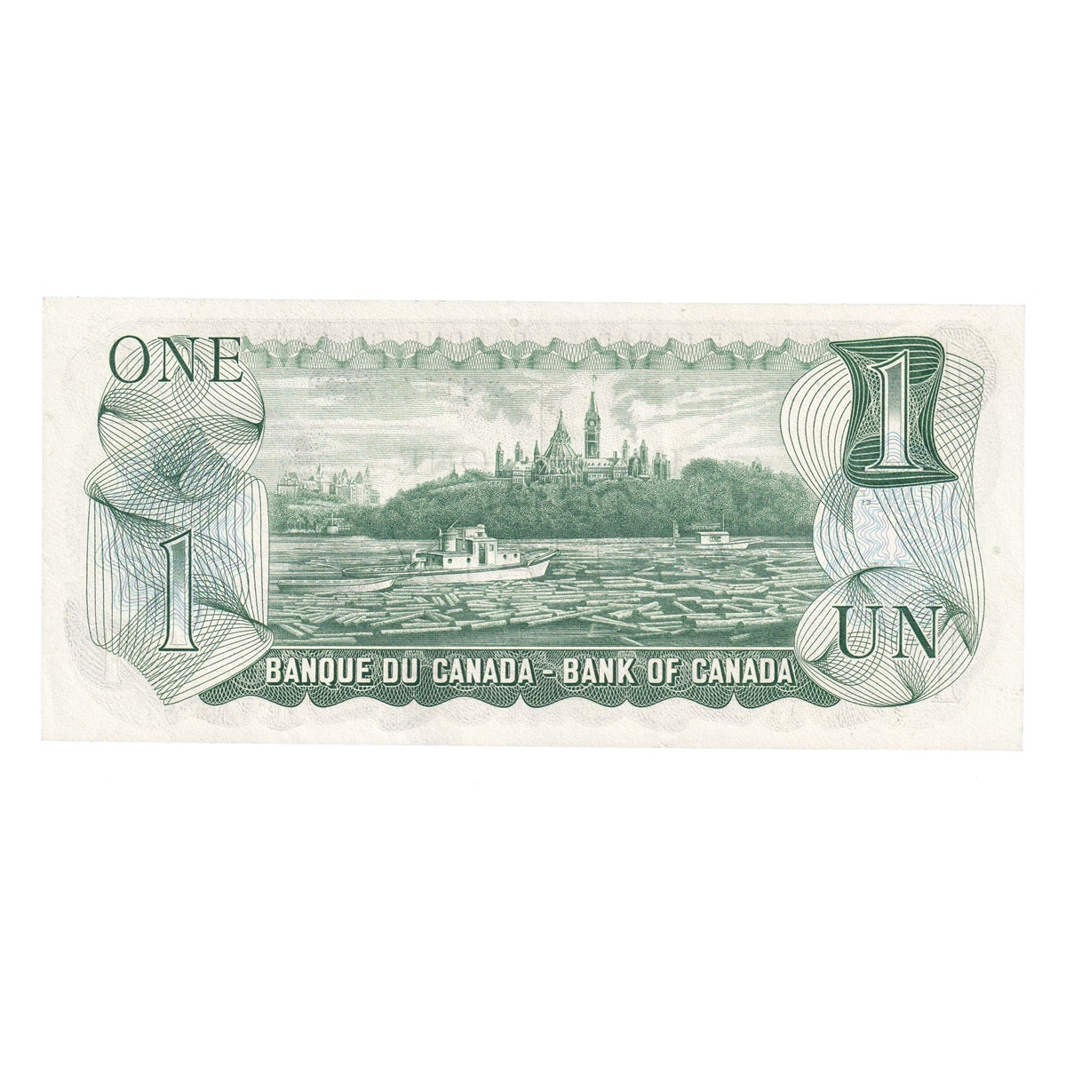 BC-46aA 1973 Canada $1 Lawson-Bouey, *IL, AU