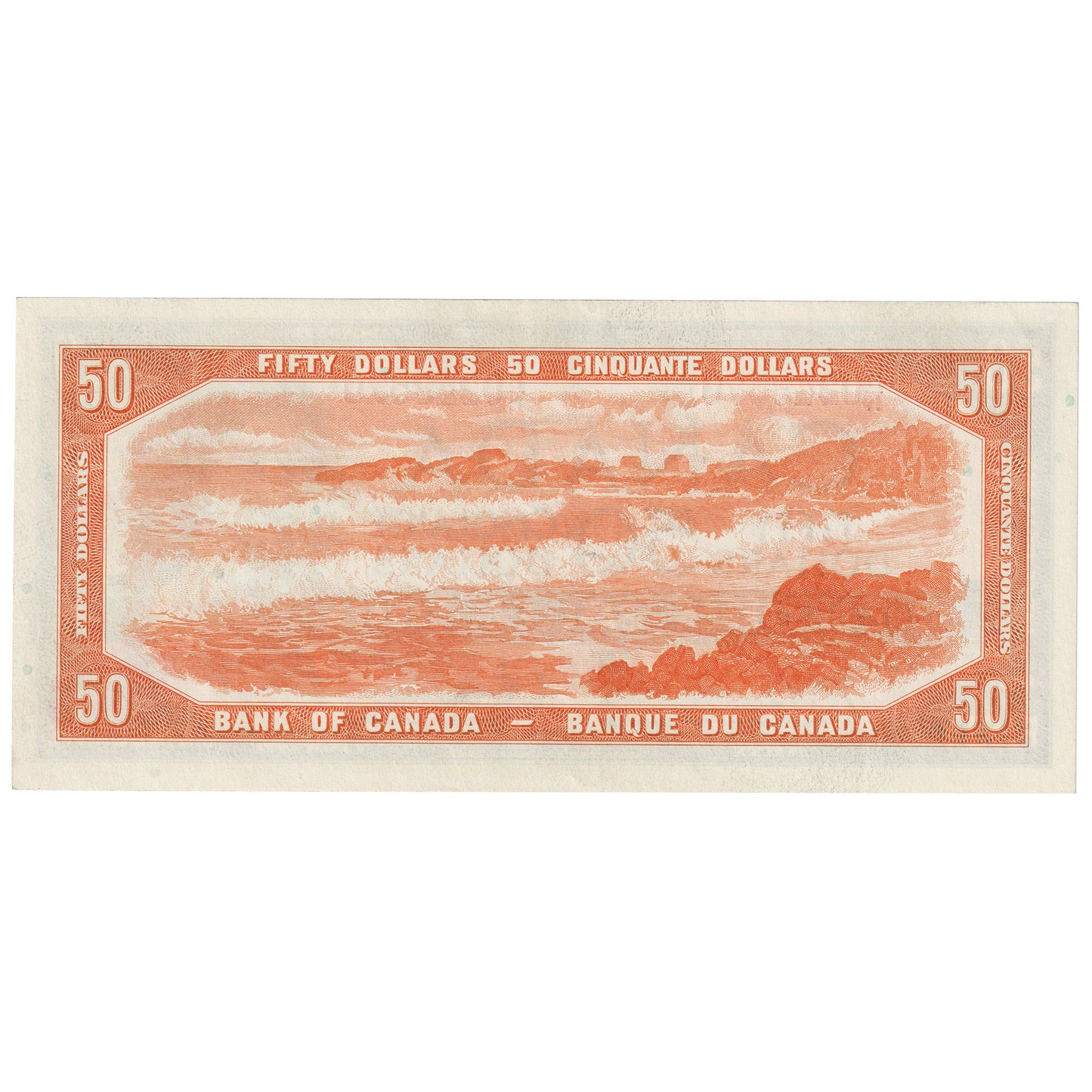 BC-42b 1954 Canada $50 Beattie-Rasminsky, B/H, UNC