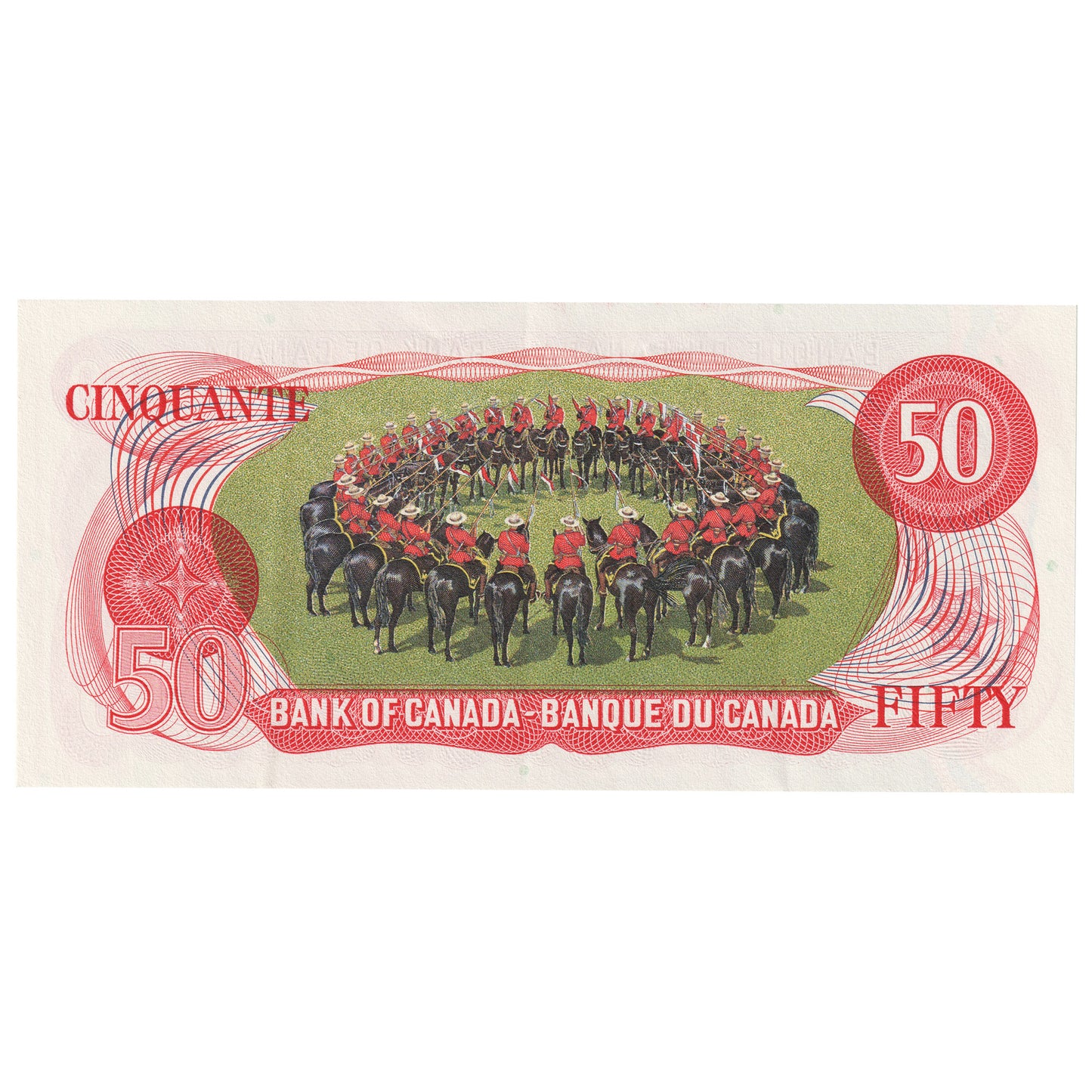 BC-51bA 1975 Canada $50 Crow-Bouey, EHX, Extra Fine (EF40)