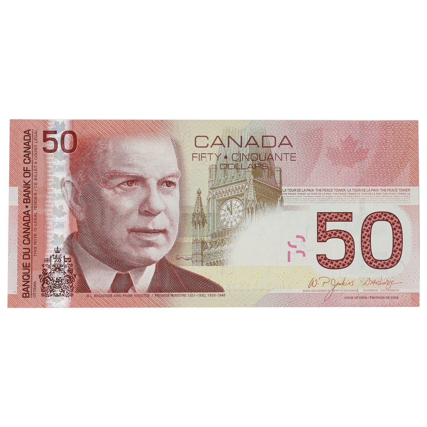 BC-65a 2004 Canada $50 Jenkins-Dodge, AHB, Circulated