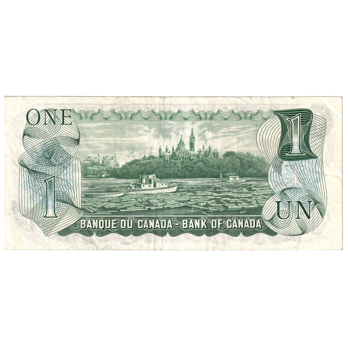 BC-46aA 1973 Canada $1 Lawson-Bouey, *IL, VF