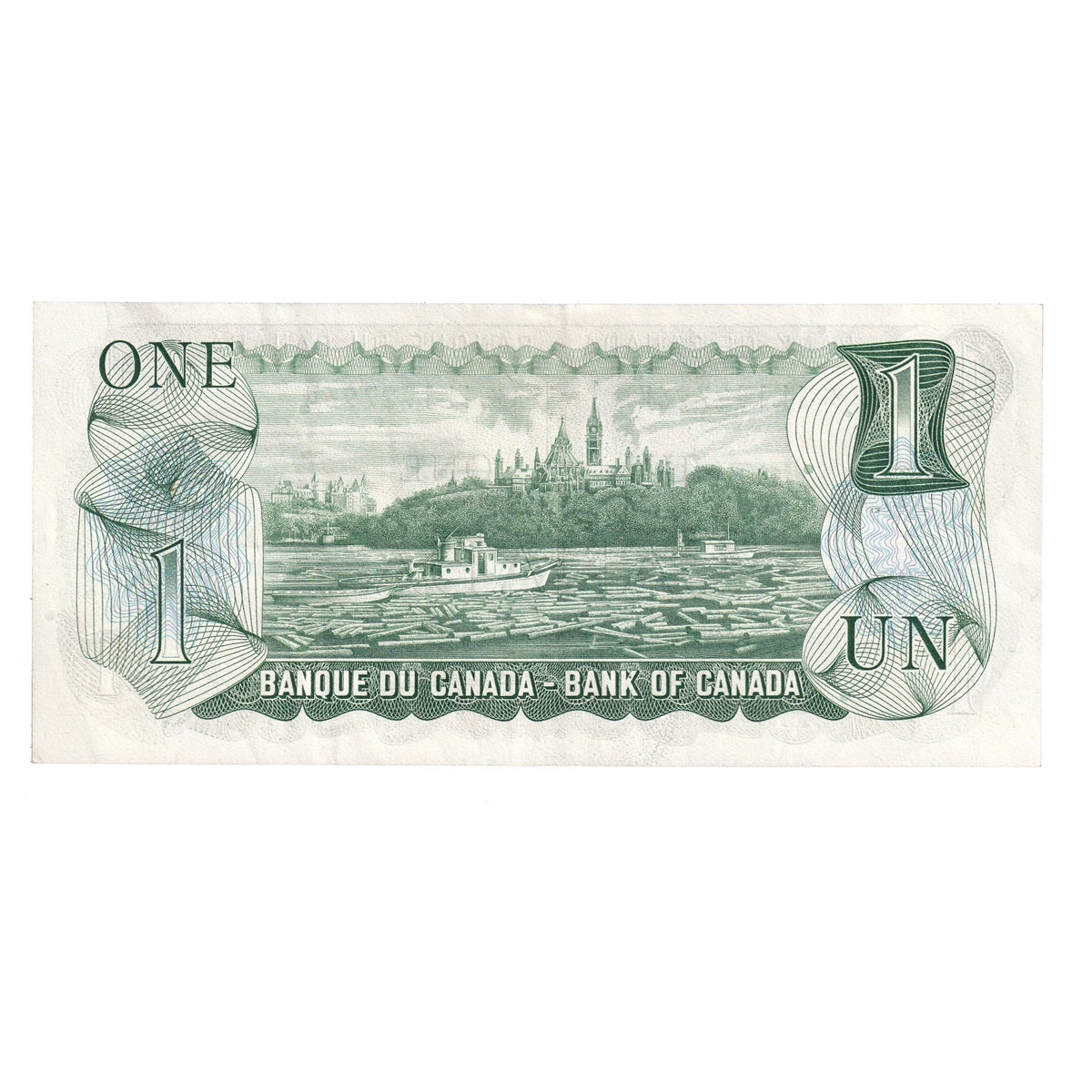 BC-46aA 1973 Canada $1 Lawson-Bouey, *IL, VF-EF