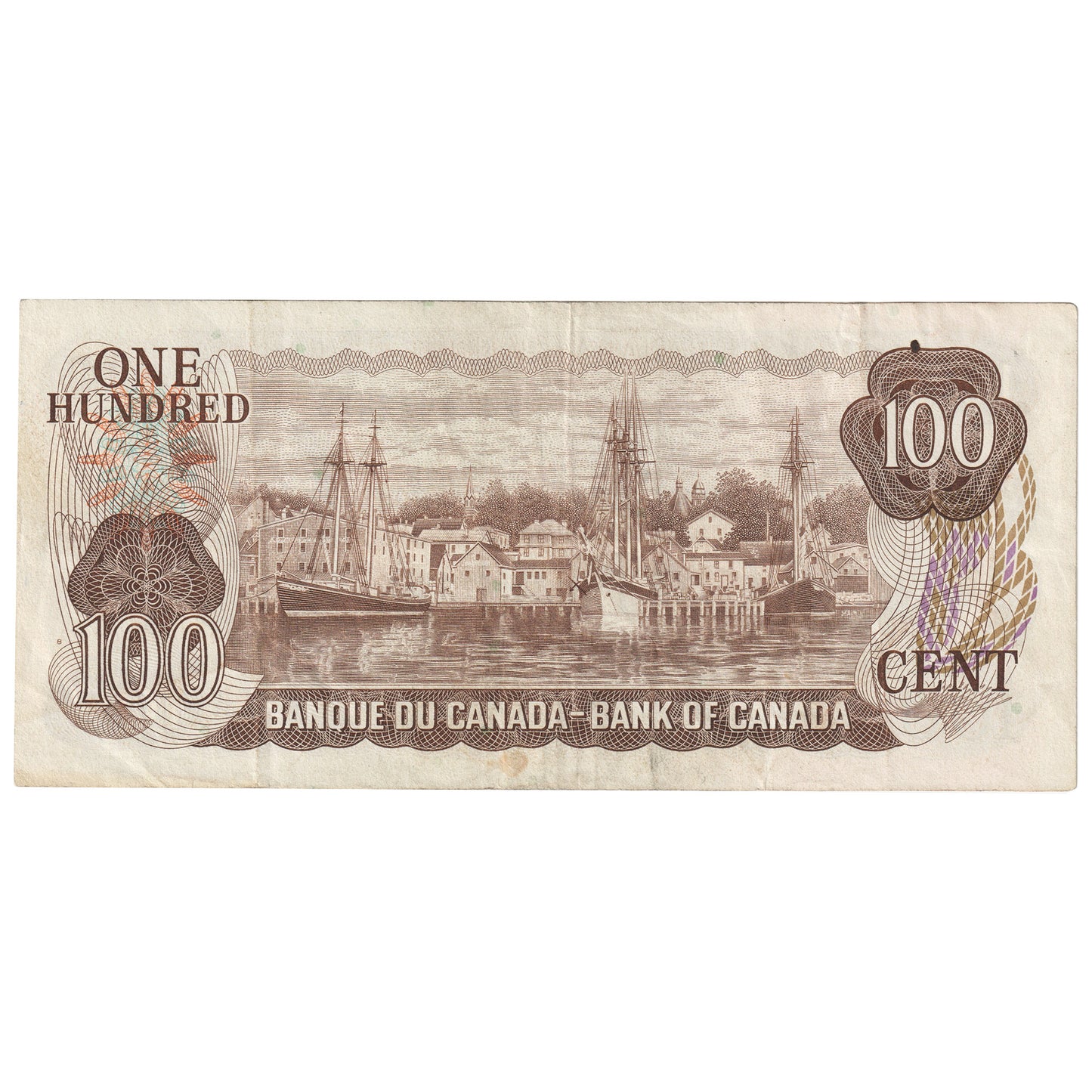 BC-52aA 1975 Canada $100 Lawson-Bouey, *JA, VF