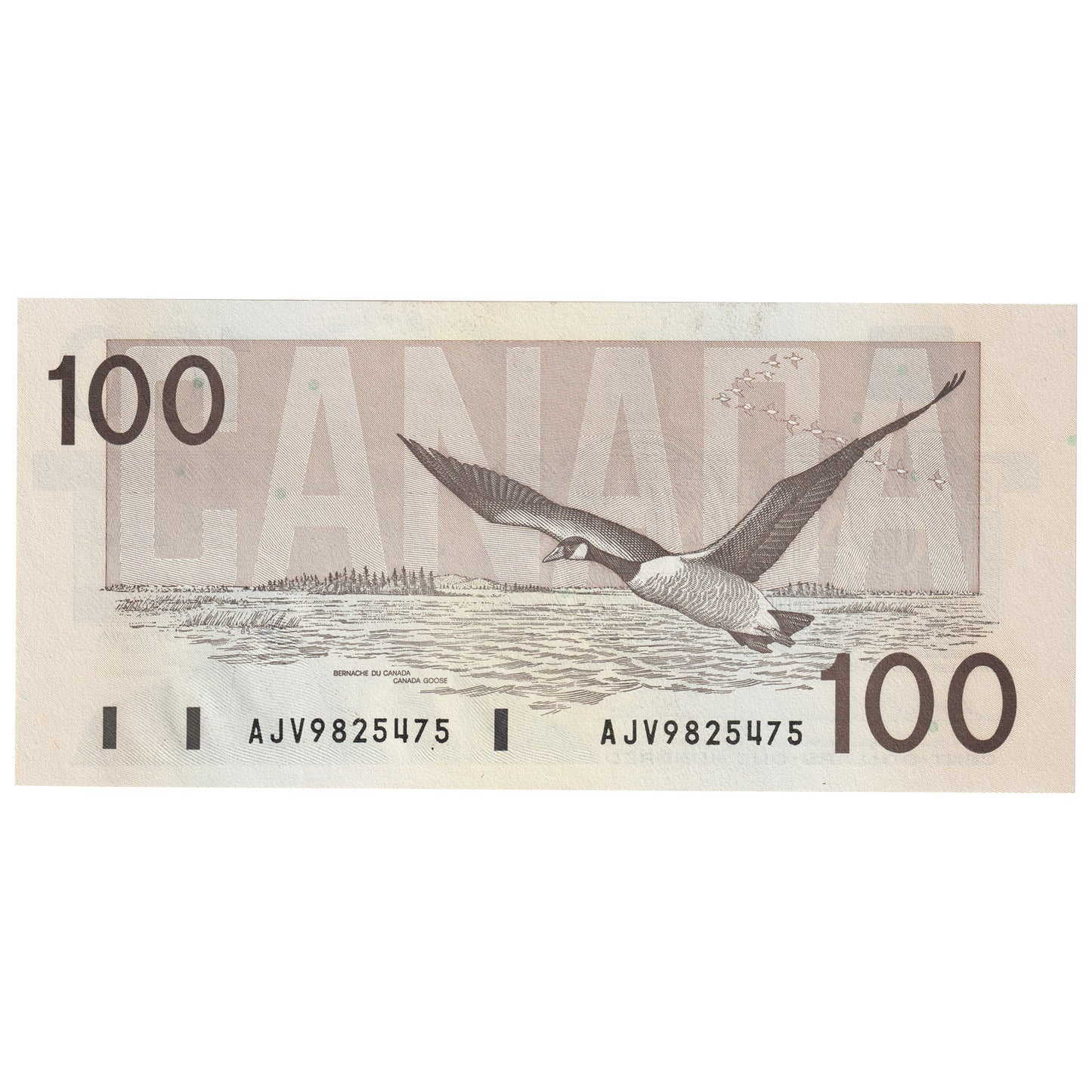 BC-60a 1988 Canada $100 Thiessen-Crow, AJV, UNC