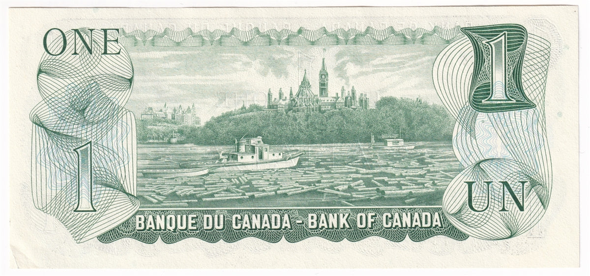 BC-46aA 1973 Canada $1 Lawson-Bouey, *IV, AU