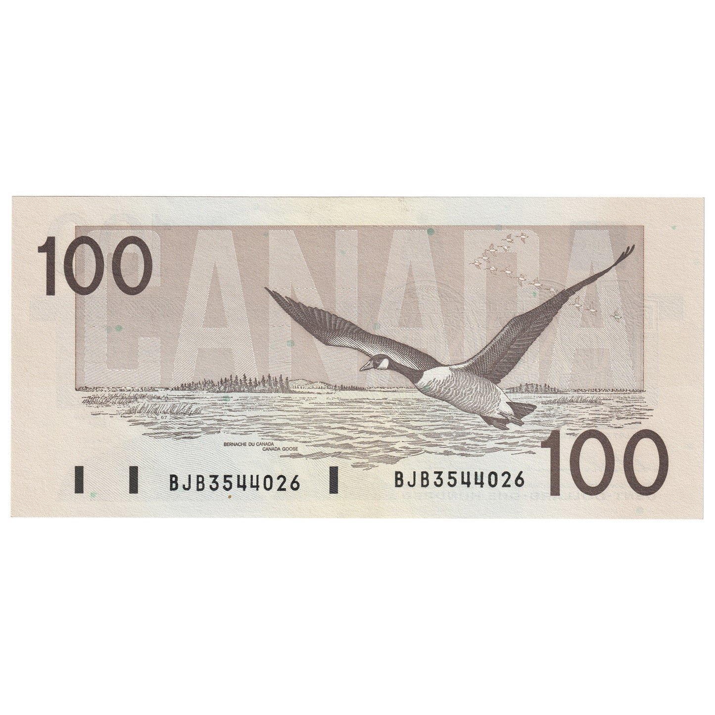 BC-60a-i 1988 Canada $100 Thiessen-Crow, BJB, CUNC