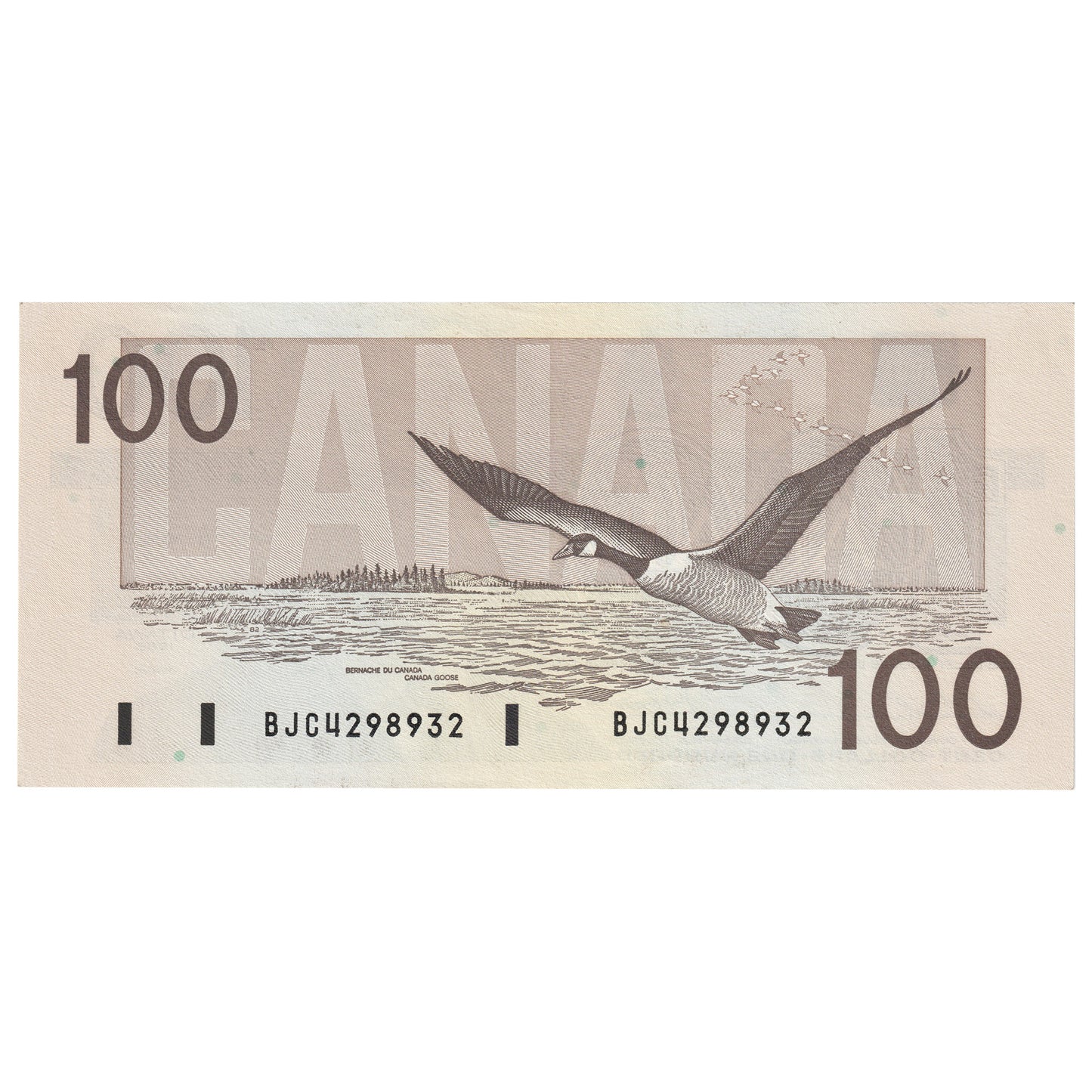 BC-60a-i 1988 Canada $100 Thiessen-Crow, BJC, UNC