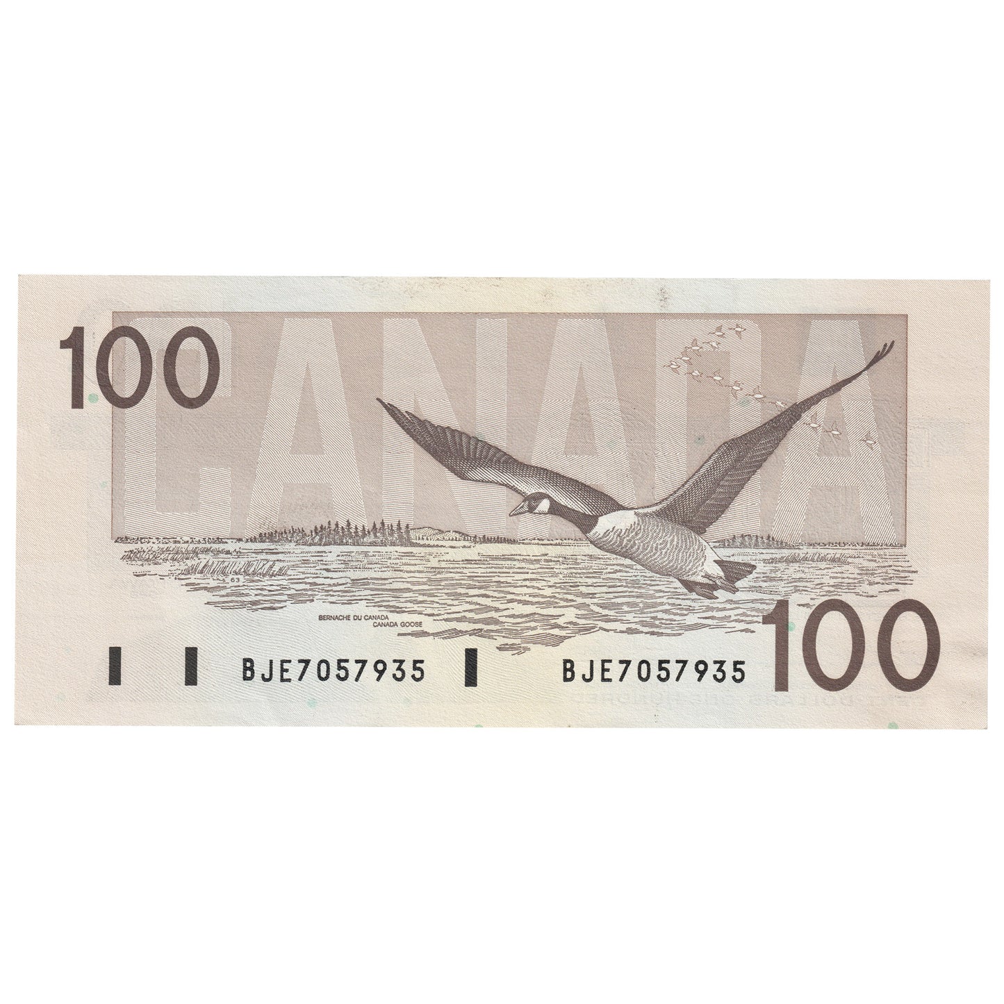 BC-60-a-i 1988 Canada $100 Thiessen-Crow, BJE, AU-UNC