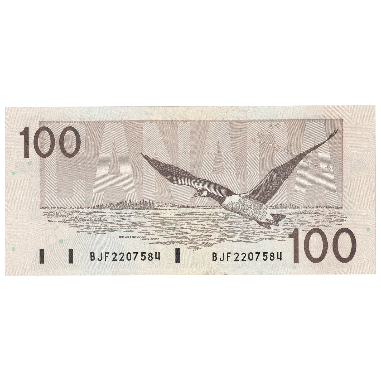 BC-60a-i 1988 Canada $100 Thiessen-Crow, BJF, UNC