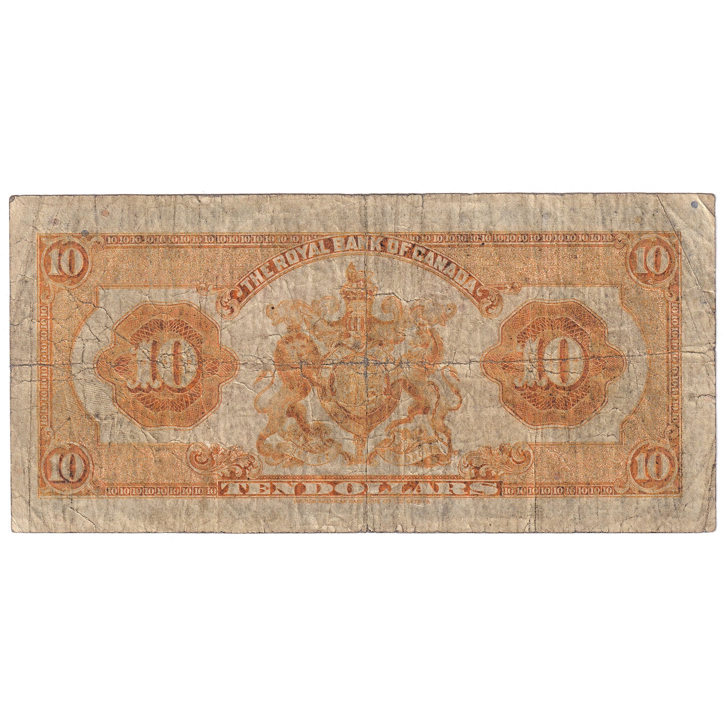 630-18-04a 1935 Royal Bank of Canada $10 Dobson-Wilson, VG-F (VG10)