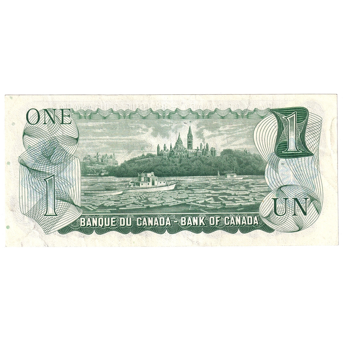 BC-46aA 1973 Canada $1 Lawson-Bouey, *MM, EF-AU