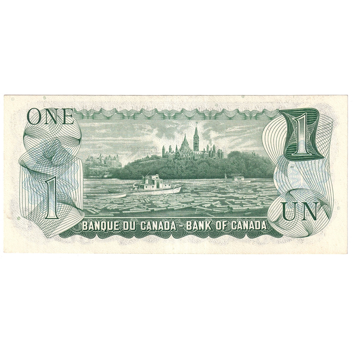 BC-46aA 1973 Canada $1 Lawson-Bouey, *MM, Uncirculated (MS60)