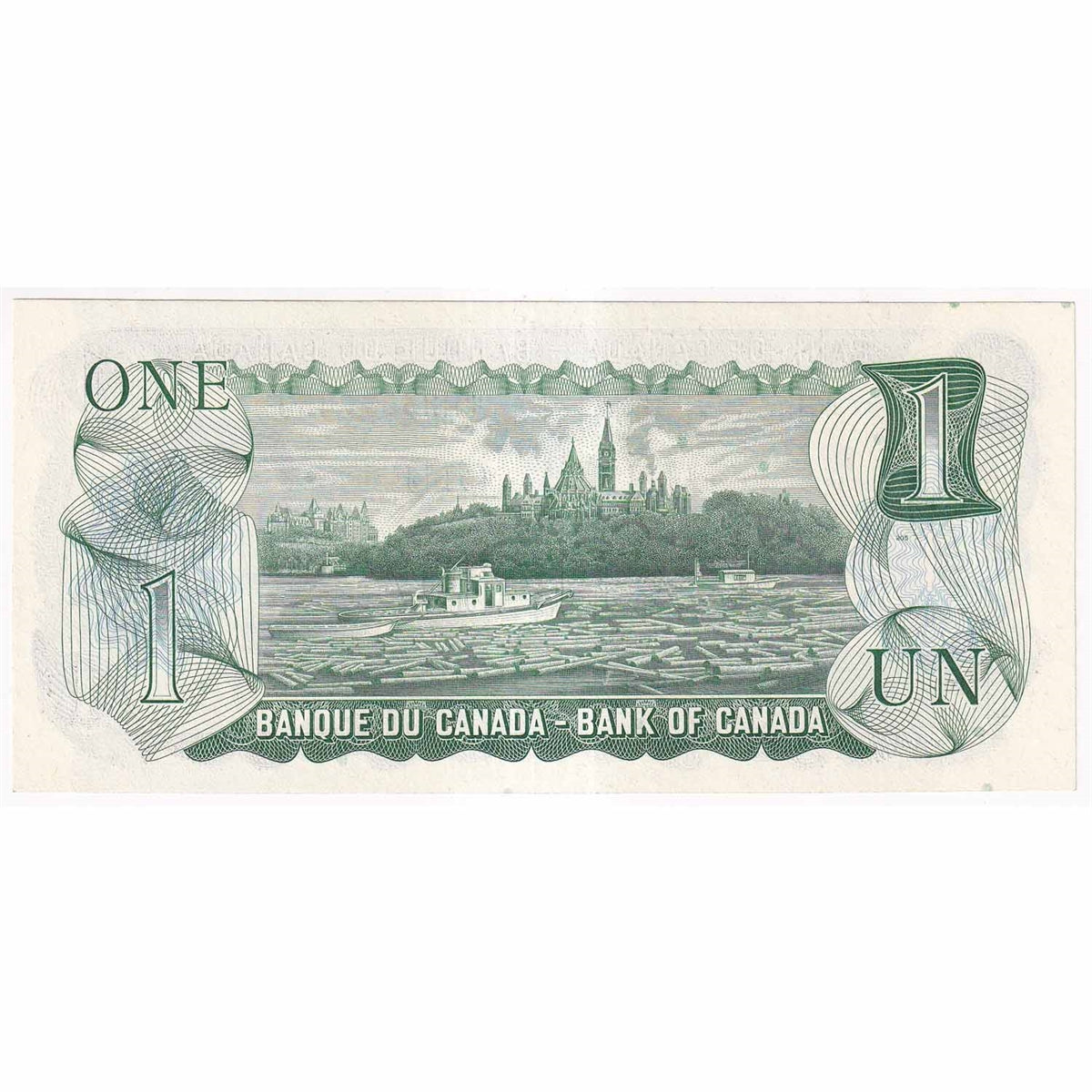 BC-46aA 1973 Canada $1 Lawson-Bouey, *MR, Choice Uncirculated (CUNC63)