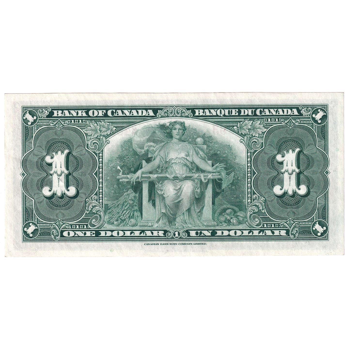 BC-21c 1937 Canada $1 Gordon-Towers, D/M, Uncirculated (MS60)