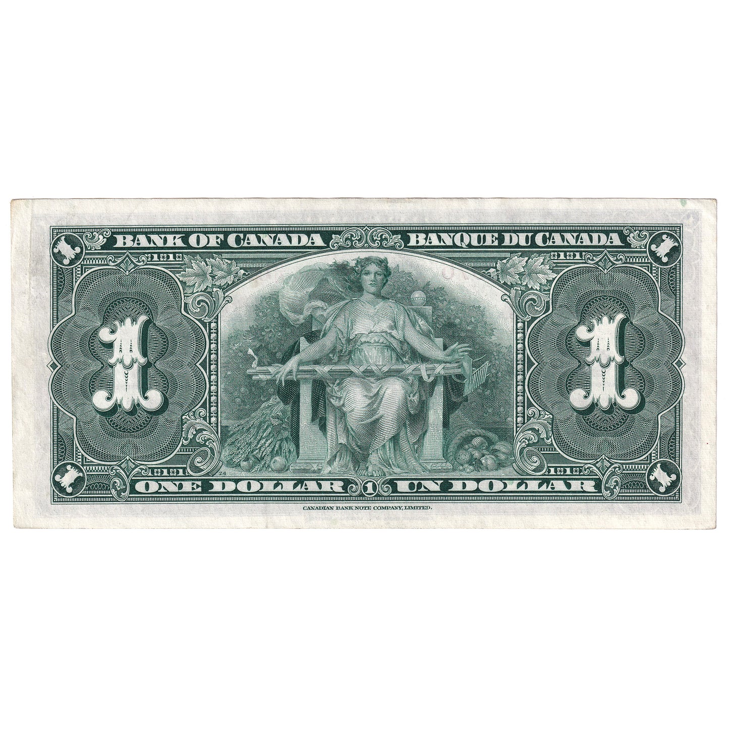 BC-21d 1937 Canada $1 Coyne-Towers, N/N, AU