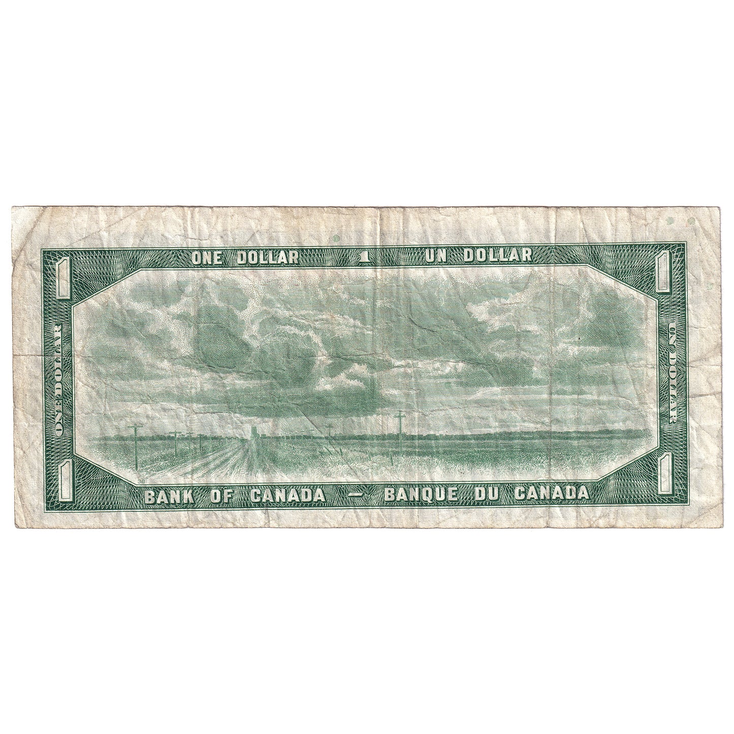 BC-37aA 1954 Canada $1 Beattie-Coyne, *A/A, F-VF