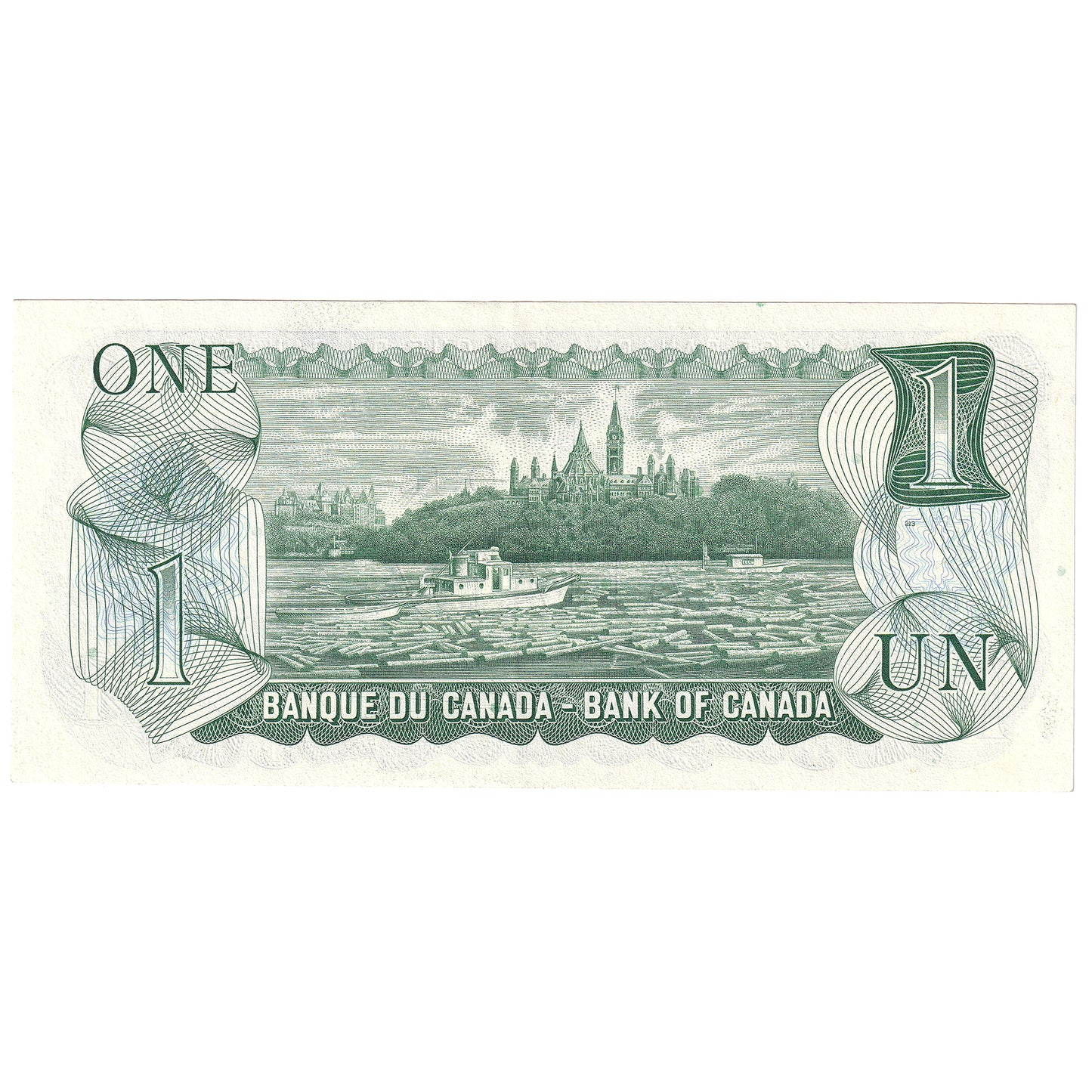 BC-46aA 1973 Canada $1 Lawson-Bouey, *MZ, EF-AU