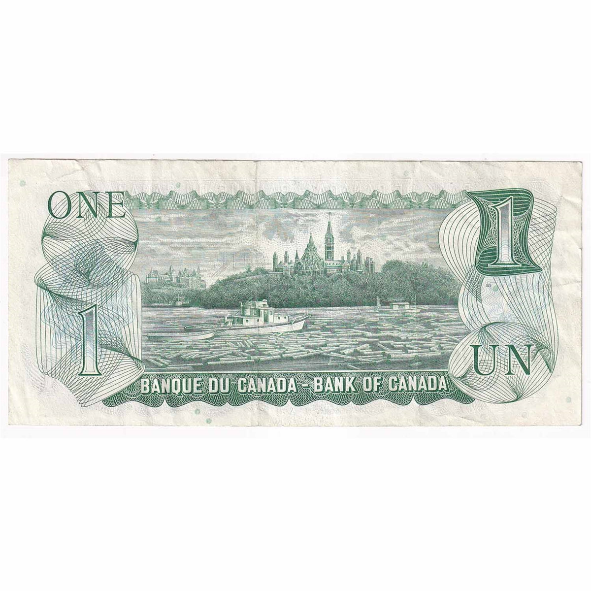BC-46aA 1973 Canada $1 Lawson-Bouey, *MZ, VF