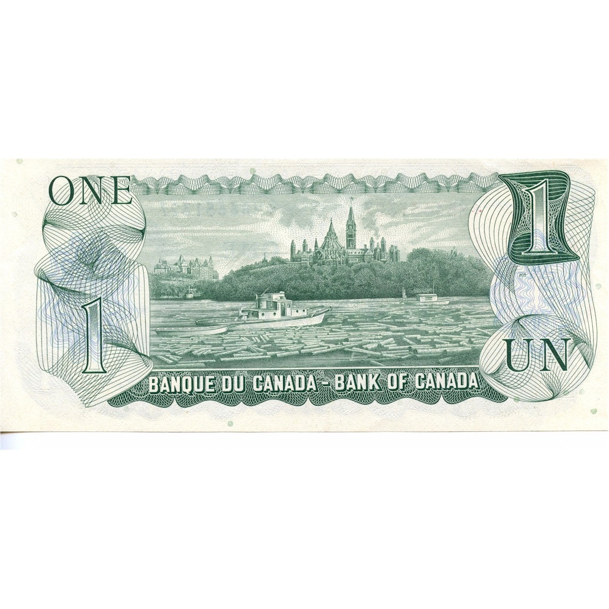 BC-46aA 1973 Canada $1 Lawson-Bouey, *MR, AU-UNC (AU55)