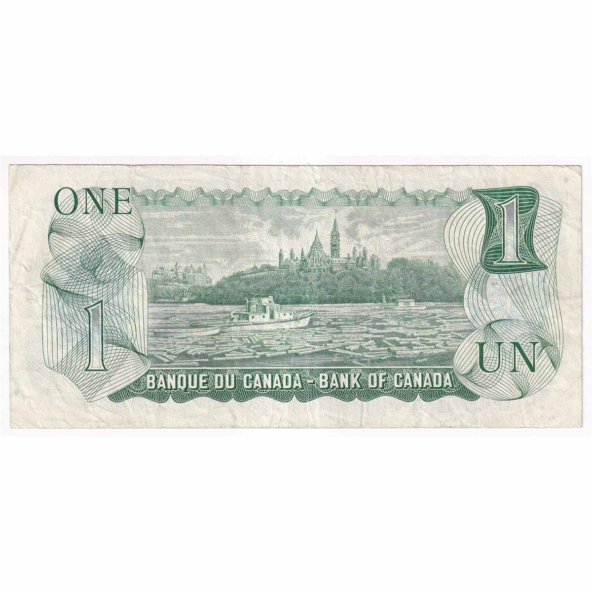 BC-46aA 1973 Canada $1 Lawson-Bouey, *NP, F-VF (F15)