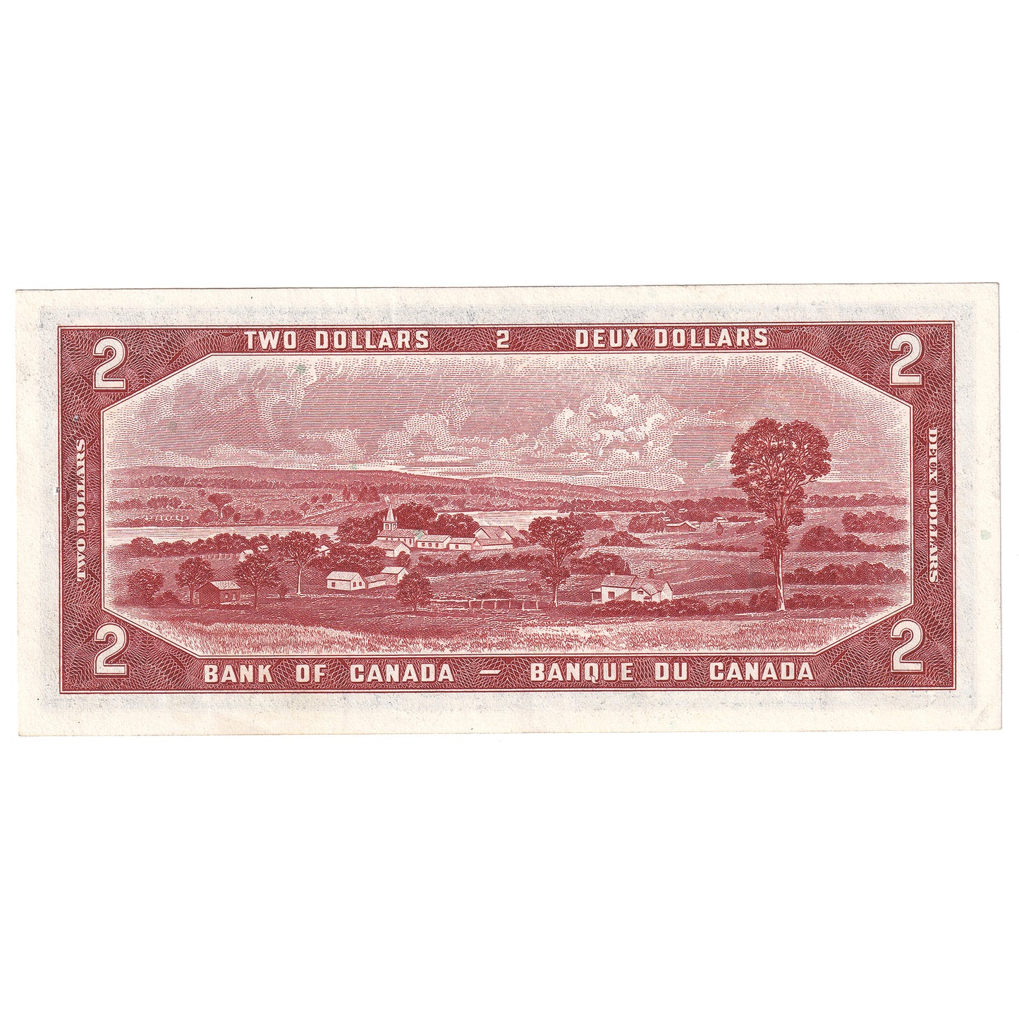 BC-30a 1954 Canada $2 Coyne-Towers, Devil's Face, B/B, AU