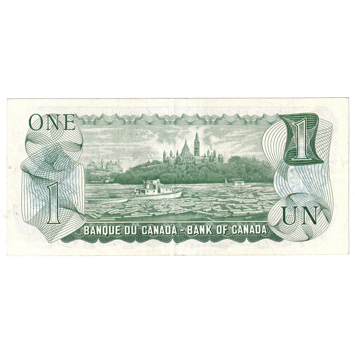 BC-46aA 1973 Canada $1 Lawson-Bouey, *OG, EF
