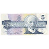 BC-56b 1986 Canada $5 Thiessen-Crow, EPC, EF