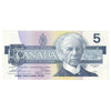 BC-56b 1986 Canada $5 Thiessen-Crow, EPF, CUNC